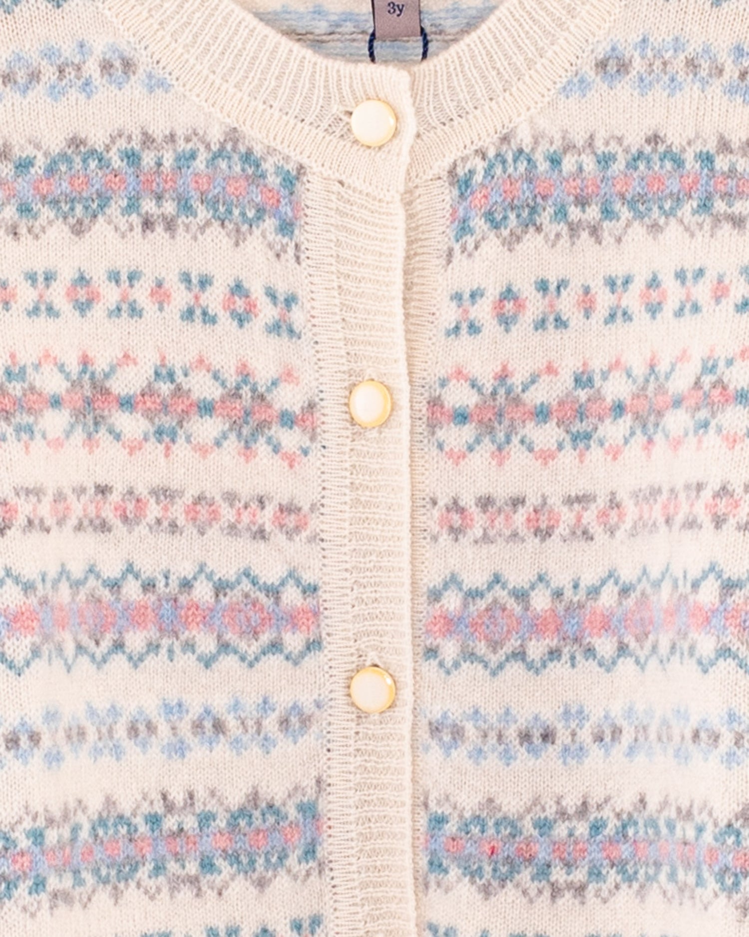Courchevel Cashmere Cream Cardigan